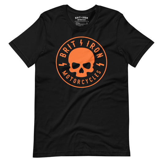 Brit Iron Skull - Orange